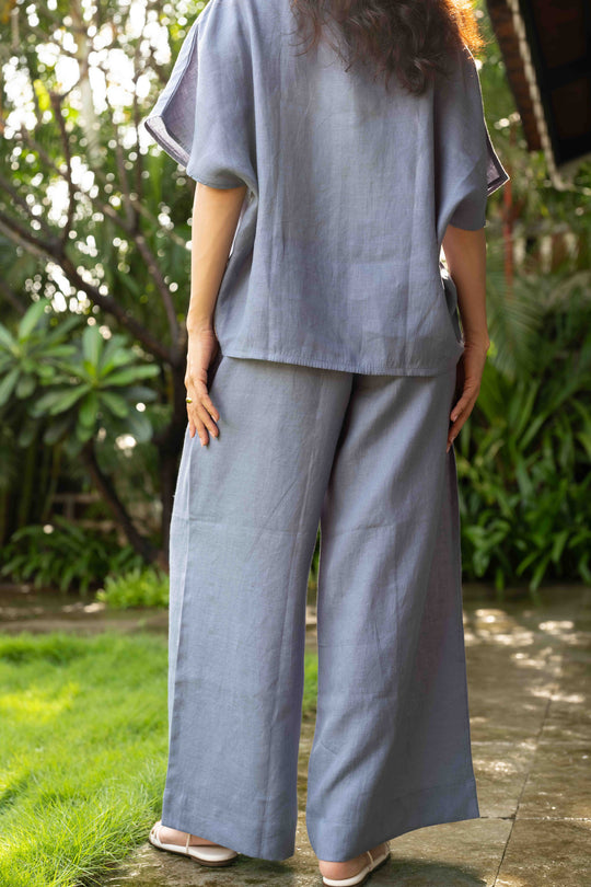 The Linen Knife Pleat Pants | Creatures of Habit