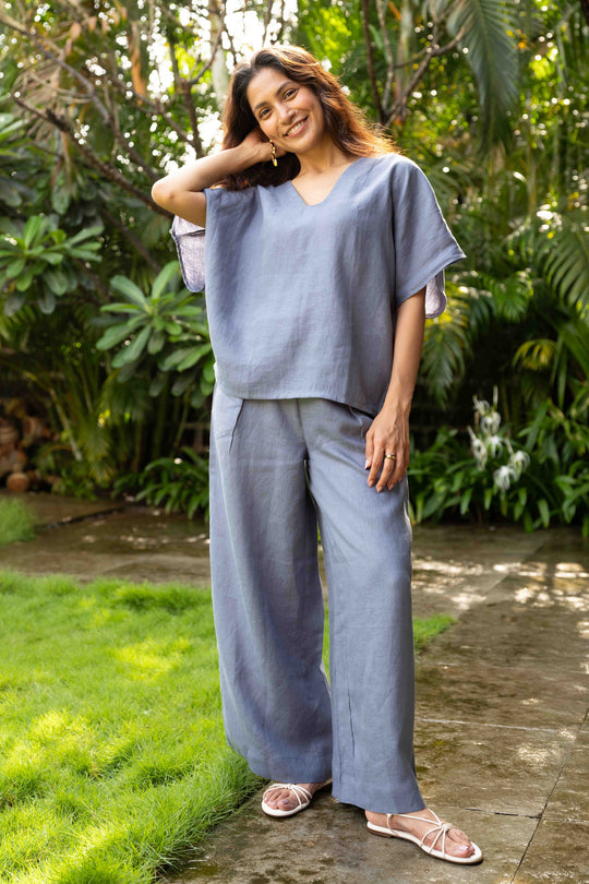 The Linen Knife Pleat Pants | Creatures of Habit
