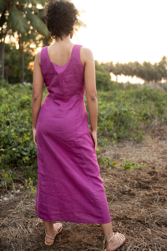 The Linen Midi Dress | Creatures of Habit