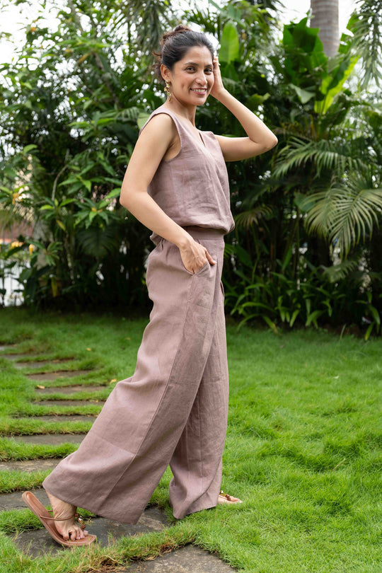 The Linen Knife Pleat Pants | Creatures of Habit