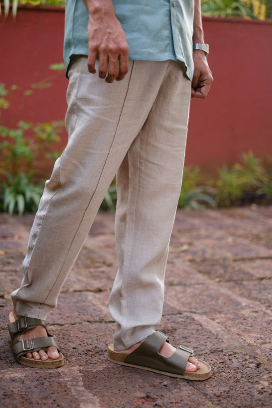 The Linen Pintuck Trousers | Creatures of Habit