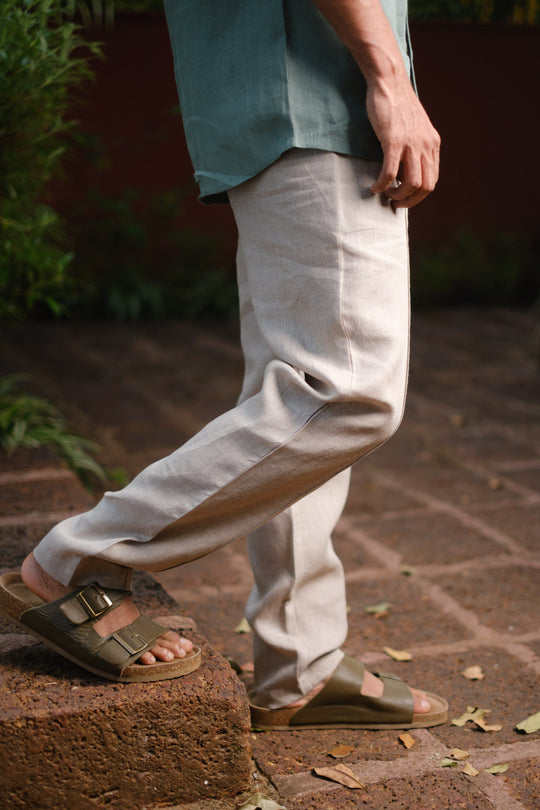 The Linen Pintuck Trousers | Creatures of Habit