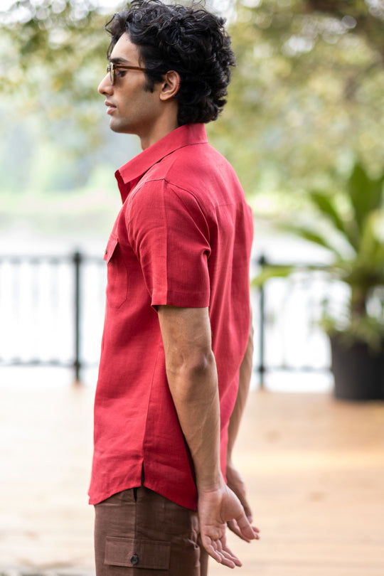 The Linen Shirt | Short Sleeve | Creatures of Habit
