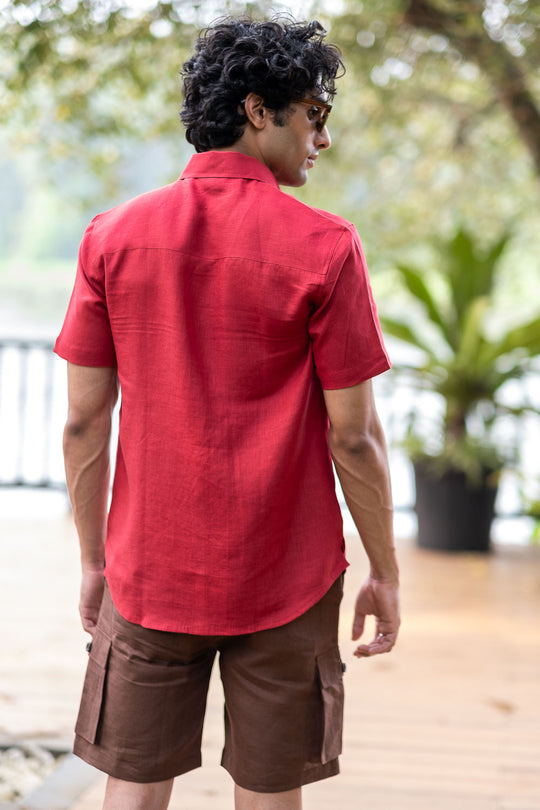 The Linen Cargo Shorts | Creatures of Habit