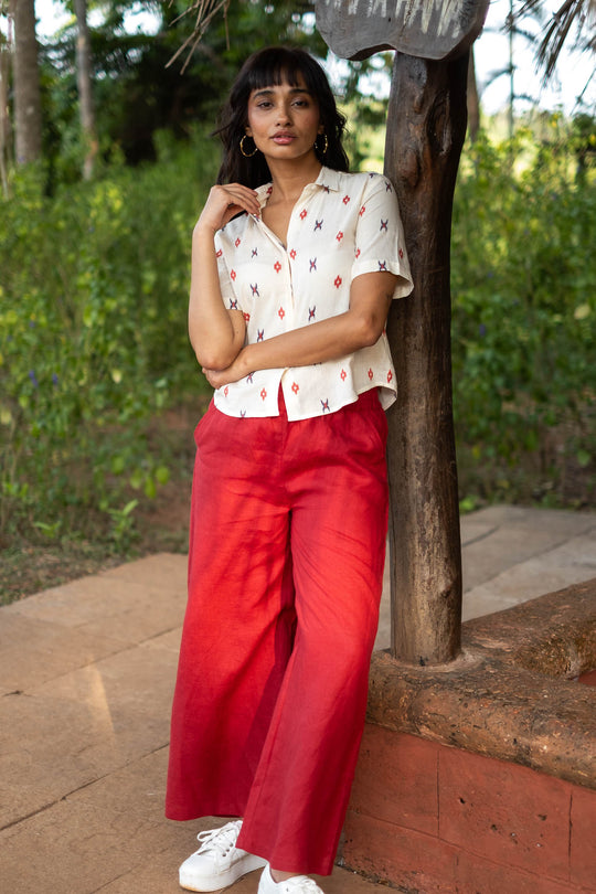 The Linen Oversized Pants | Creatures of Habit