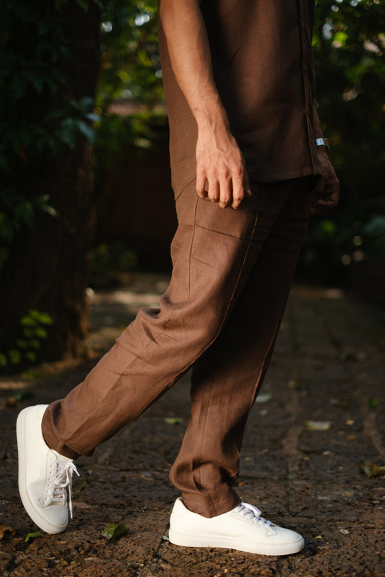 The Linen Pintuck Trousers | Creatures of Habit