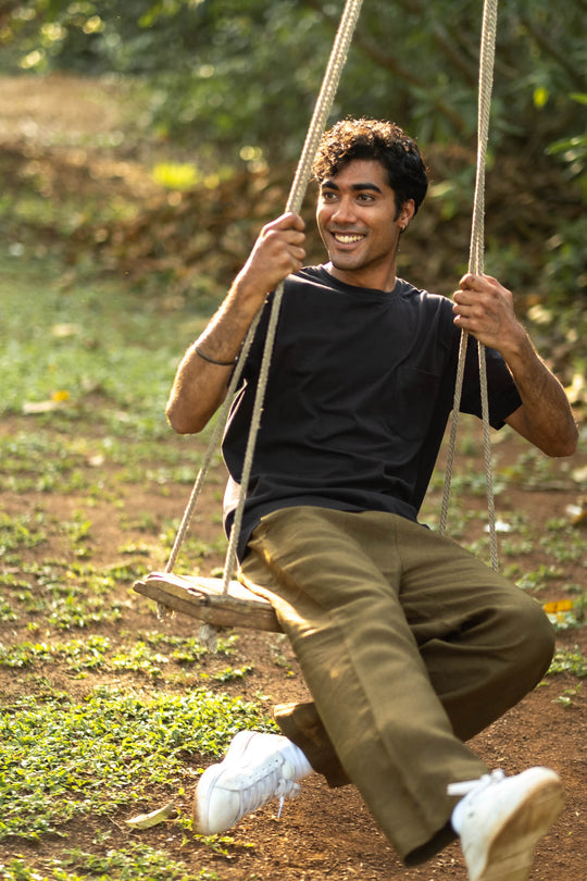 The Linen Pull-up Pants | Creatures of Habit