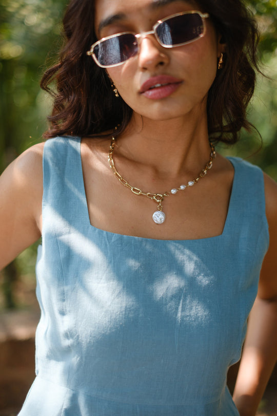 The Linen Midi Dress | Creatures of Habit