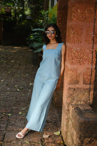 The Linen Wide Leg Pants