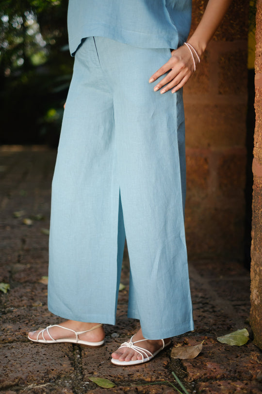 The Linen Wide Leg Pants | Creatures of Habit