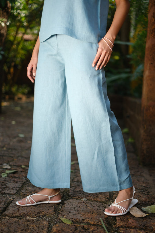 The Linen Wide Leg Pants | Creatures of Habit