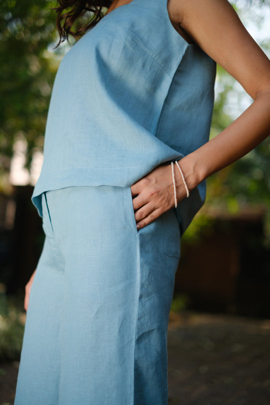The Linen Wide Leg Pants | Creatures of Habit