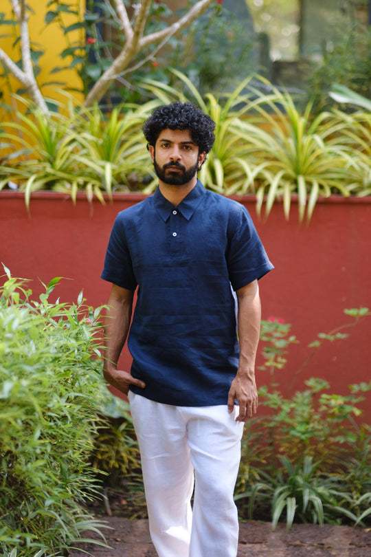 The Linen Polo | Creatures of Habit