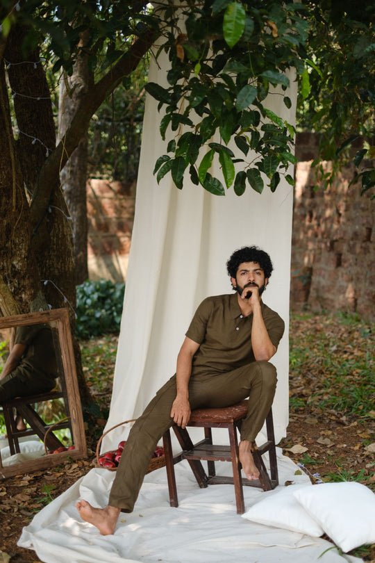 The Linen Pintuck Trousers | Creatures of Habit