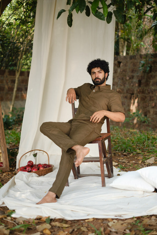 The Linen Pintuck Trousers | Creatures of Habit