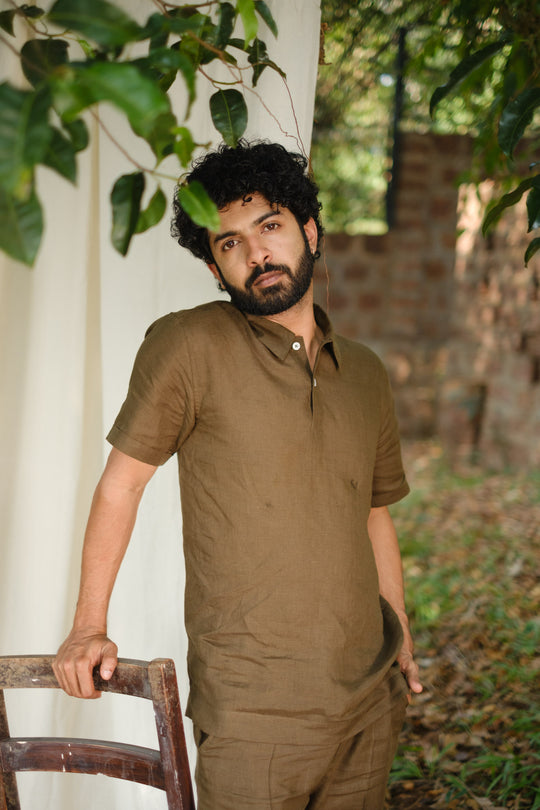 The Linen Polo | Creatures of Habit