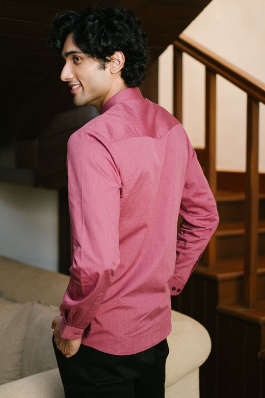 The Egyptian Cotton Bandhgala Shirt | Creatures of Habit