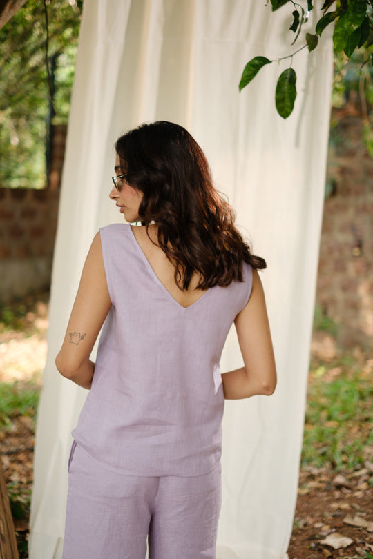The Linen V Neck Tank | Creatures of Habit