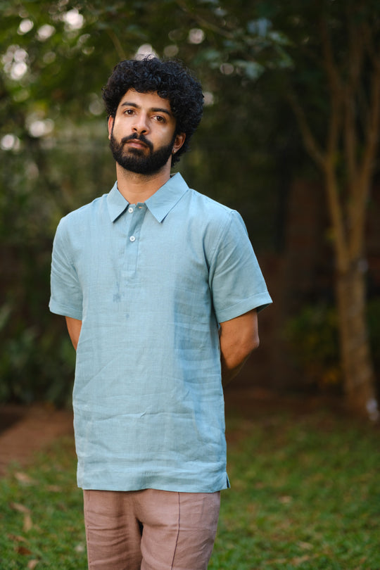 The Linen Polo | Creatures of Habit