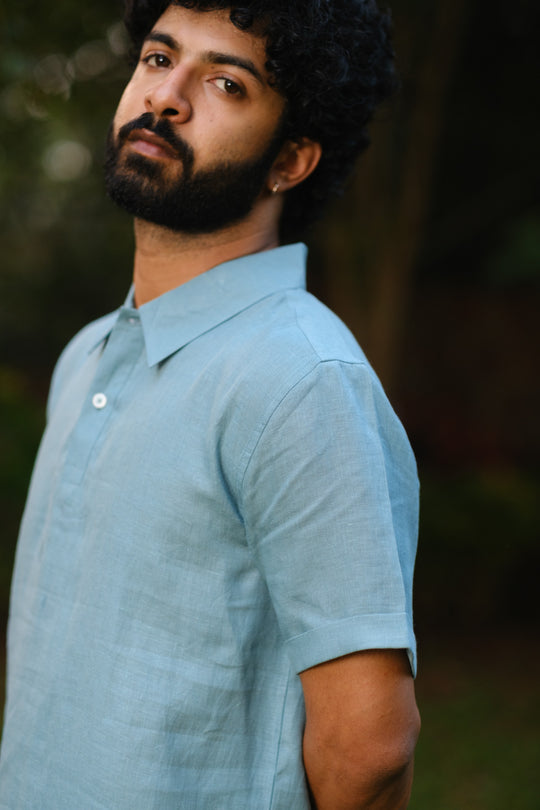 The Linen Polo | Creatures of Habit