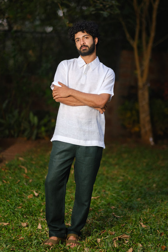 The Linen Polo | Creatures of Habit