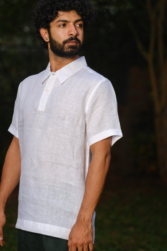 The Linen Polo | Creatures of Habit