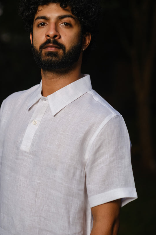 The Linen Polo | Creatures of Habit