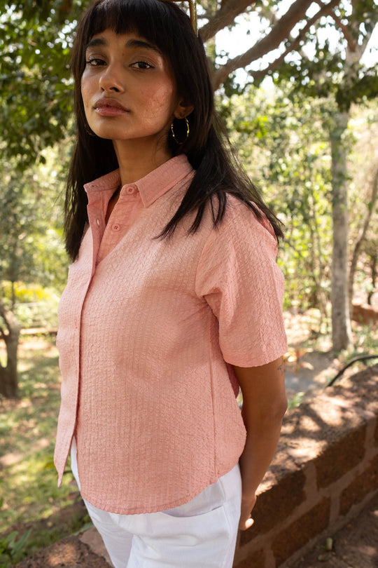 The Seersucker Oversized Shirt | Creatures of Habit