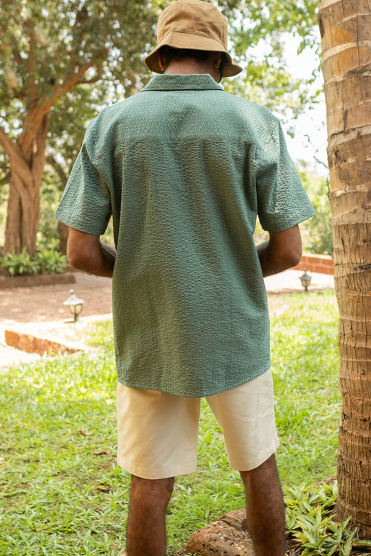 The Seersucker Notched Shirt | Creatures of Habit