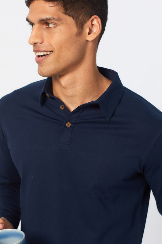 The Pima Polo | Long Sleeve | Creatures of Habit