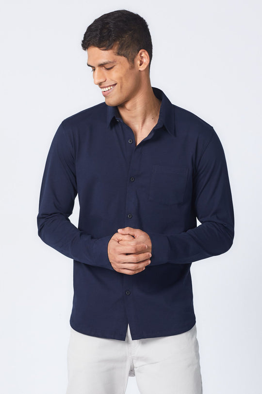 The Pima Jersey Shirt | Creatures of Habit