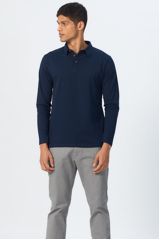 The Pima Polo | Long Sleeve | Creatures of Habit
