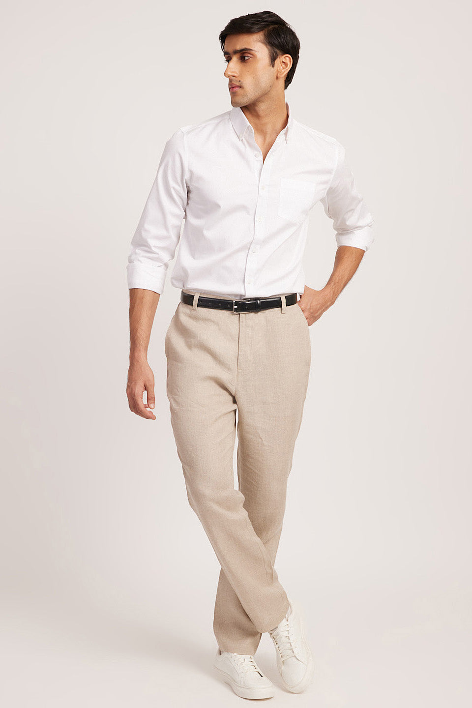 Pants for men- Buy Linen Easy Pants for Men Ginger Online