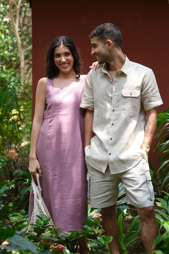 The Linen Cargo Shorts | Creatures of Habit