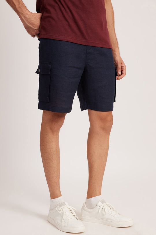 The Linen Cargo Shorts | Creatures of Habit