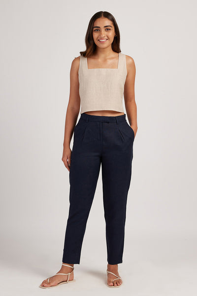 The Linen Pleated Trousers | Creatures of Habit