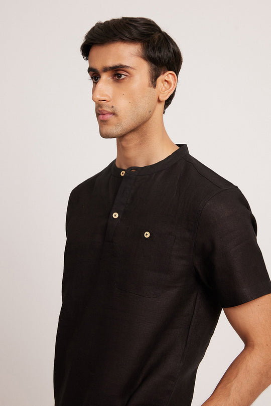 The Linen Bandhgala | Creatures of Habit