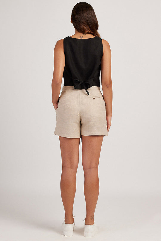The Linen Crop Tank | Creatures of Habit