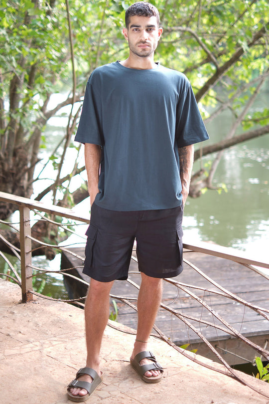 The Linen Cargo Shorts | Creatures of Habit