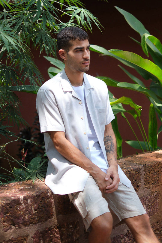 The TENCEL™ Notched Shirt | Creatures of Habit