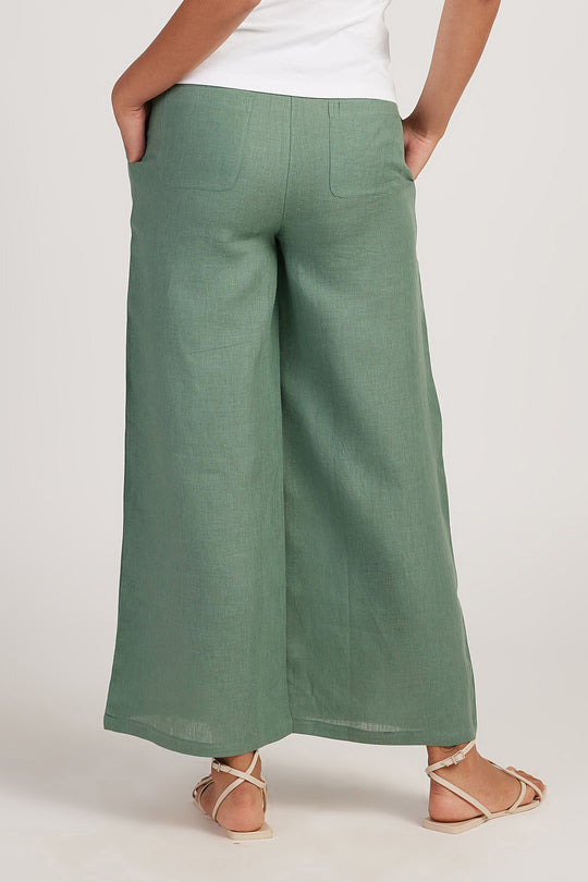 The Linen Wide Leg Pants | Creatures of Habit