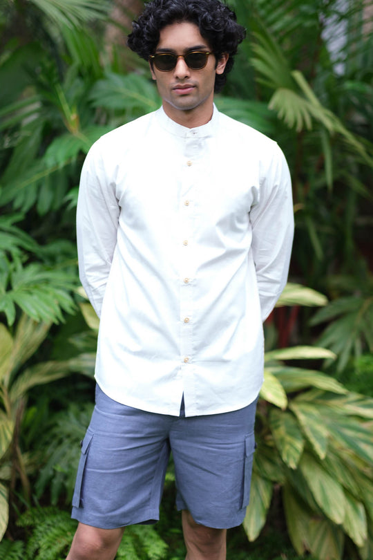 The Linen Cargo Shorts | Creatures of Habit