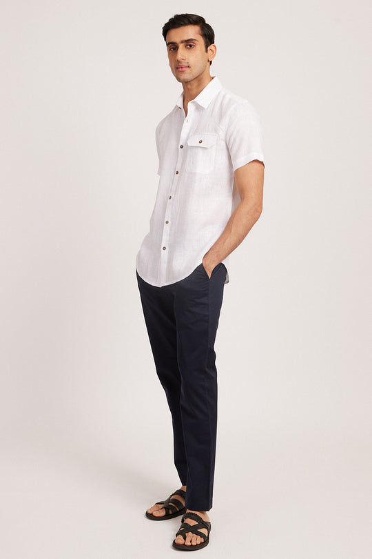 The Linen Shirt | Short Sleeve | Creatures of Habit