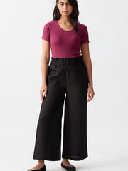 Linen Flared Pants