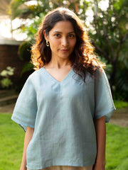 Linen Kaftan Top