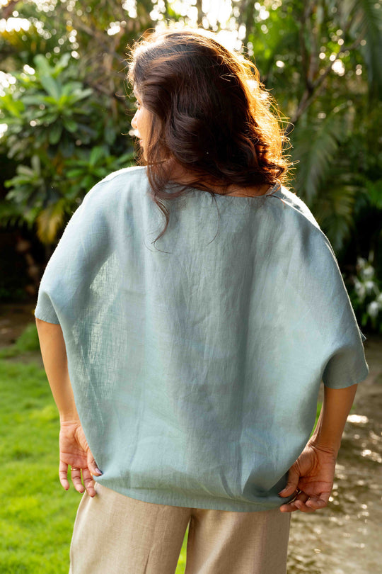 The Linen Kaftan Top | Creatures of Habit