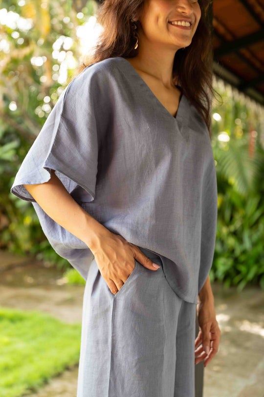 The Linen Knife Pleat Pants | Creatures of Habit