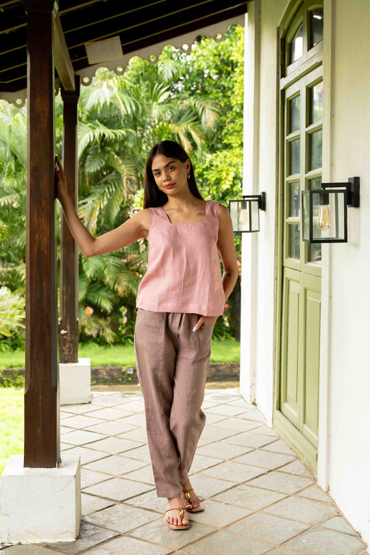 The Linen Square Neck Top | Creatures of Habit