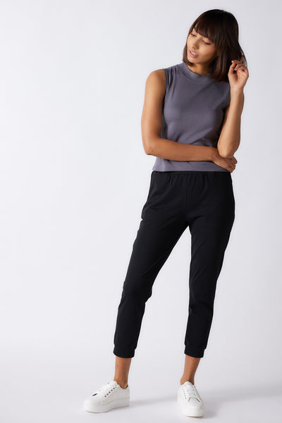 Shop SKIMS Cotton Jersey Foldover Pants | Saks Fifth Avenue