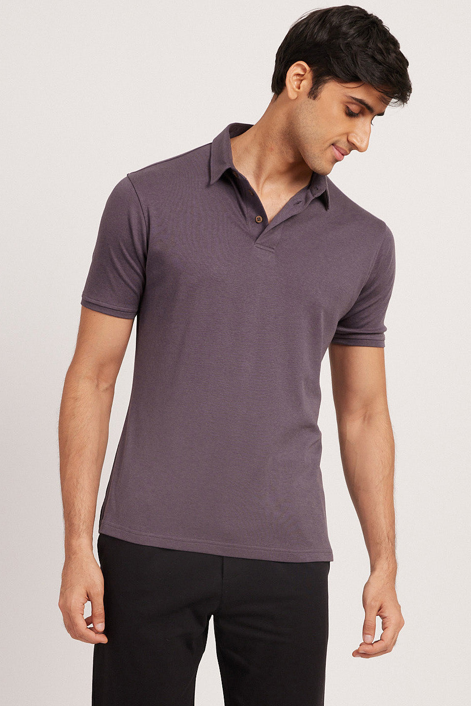 Buy Polo Tshirt The Vintage Polo Tshirt Castle Grey